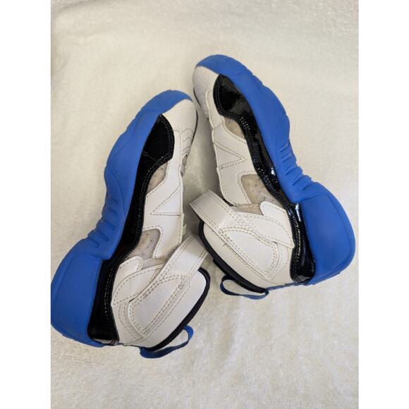 Air Jordan Boys Shoes, Jumpman Two Trey White, Blue & Black Sneakers, Sz 13C - Picture 7 of 9